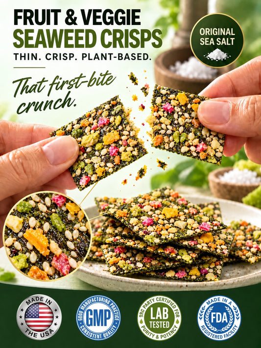 Sea Orchard Farm-Selected Nori Crisps  🍎🌊✨