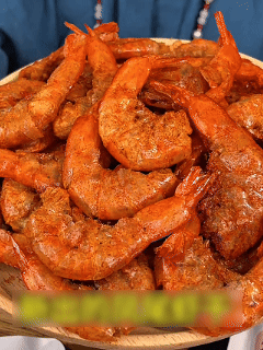 🦐 Premium Arctic Ruby Shrimp | Protein-Rich Seafood Snack 💪✨