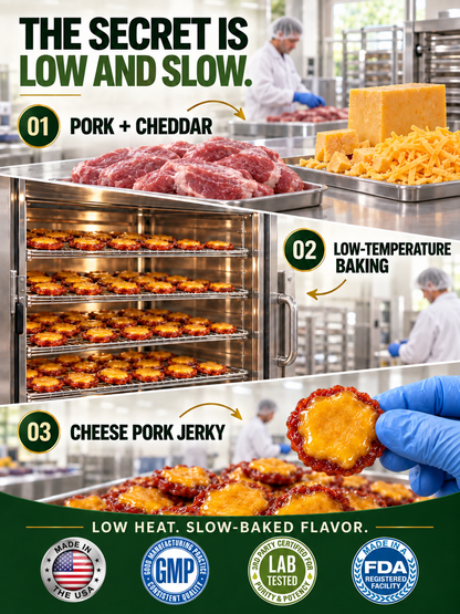 Artisan Cheese Pork Jerky 🥩🧀