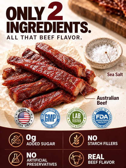 Australian Prime Beef Jerky 🥩✨